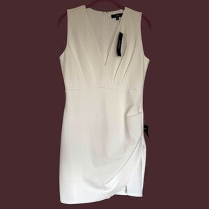 NWT Lulus White Bodycon Dress Size M